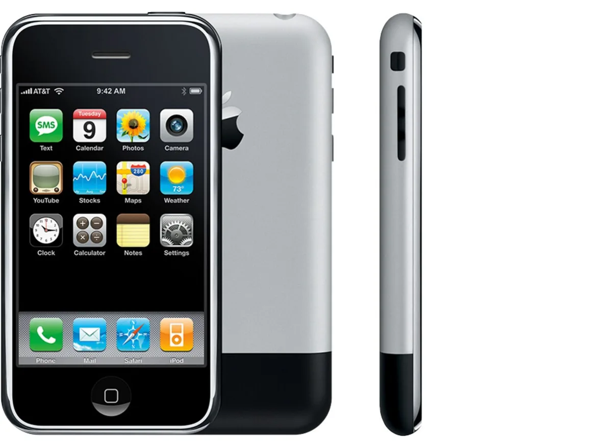 De eerste iPhone had langzaam internet en geen App Store.