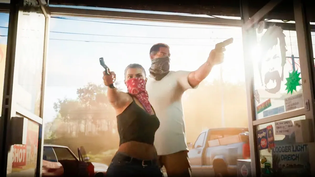 beeld uit de nieuwste Grand Theft Auto (GTA - 6)