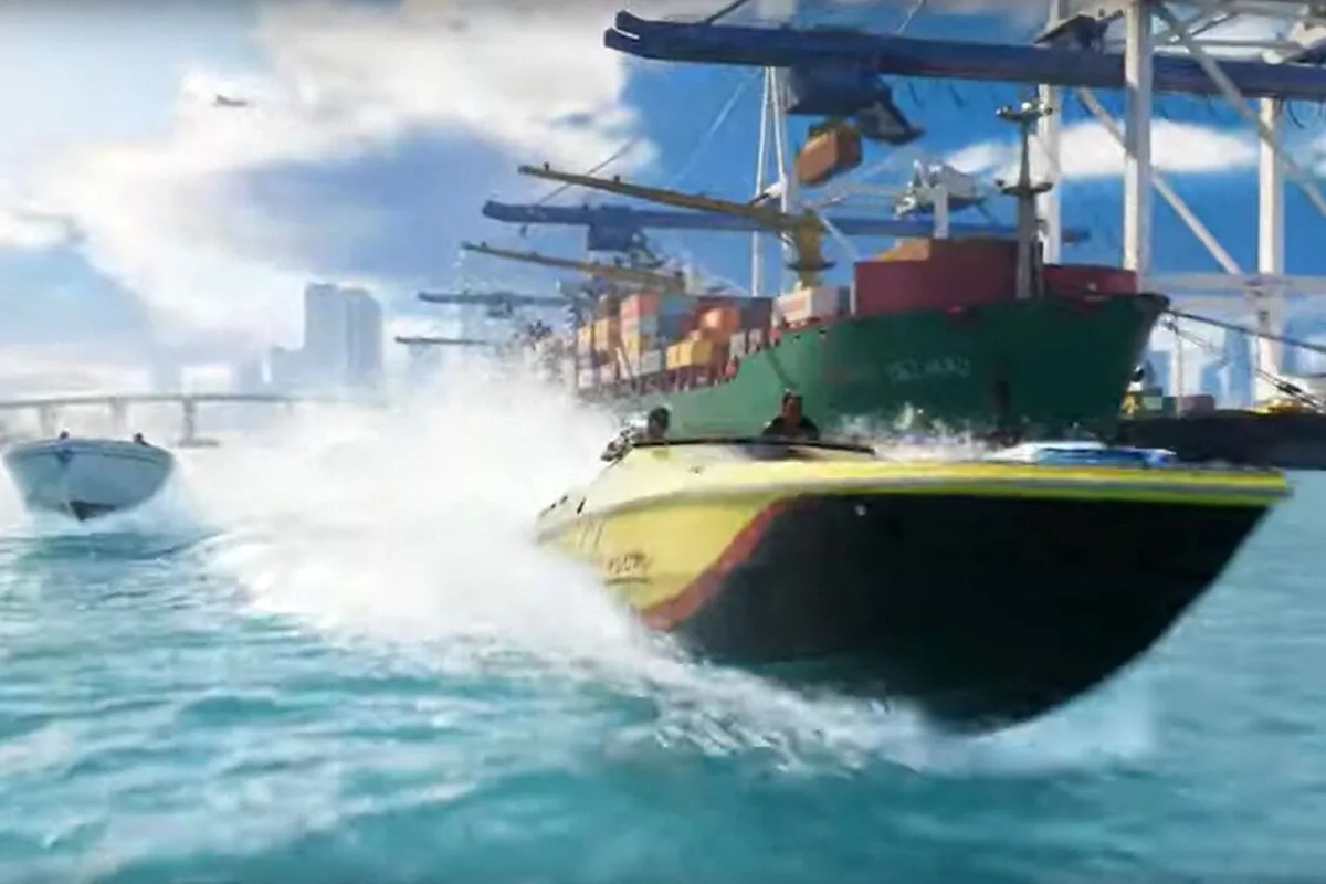 Een scène uit trailer "Grand Theft Auto VI" 