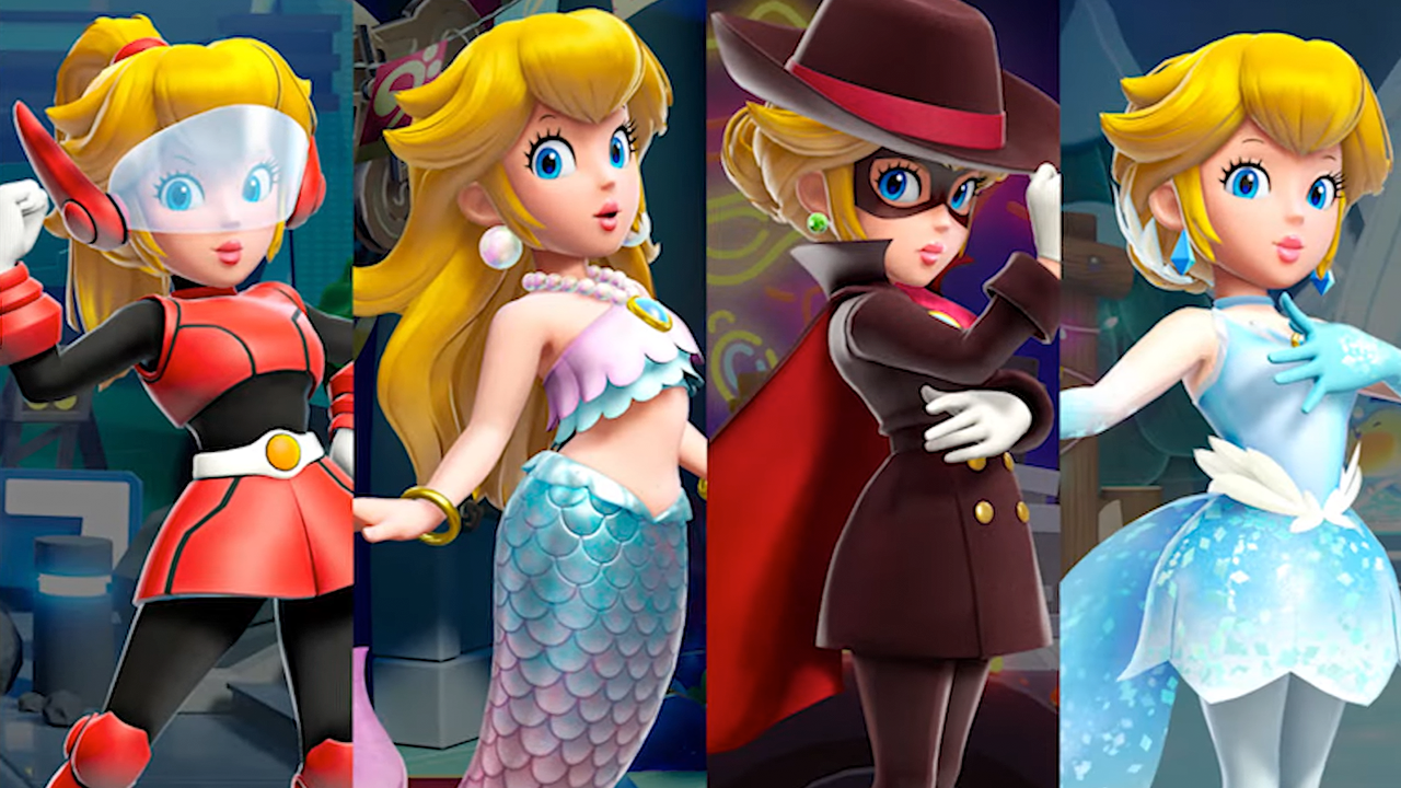Princess Peach: Showtime trailer introduceert vier nieuwe transformaties