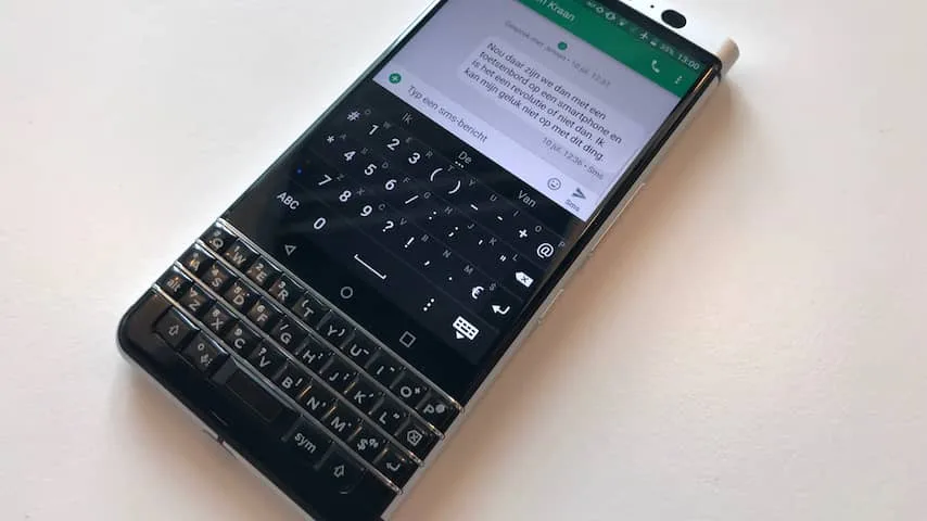 BlackBerry KeyOne Toetsenbord