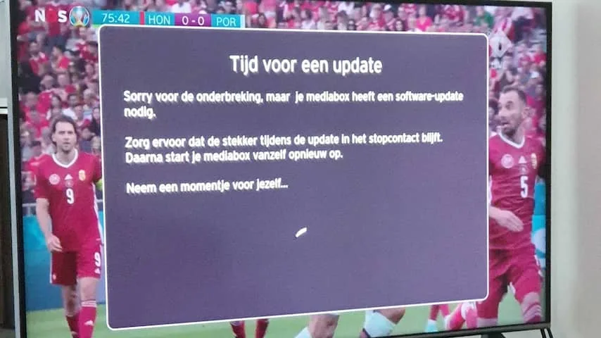 Zo voorkom je dat je tv gekke dingen doet tijdens EK-wedstrijden
